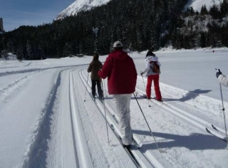  Viaje de esquí nórdico en Pralognan 
